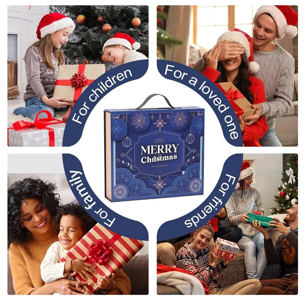XXL Edelstein Adventskalender | XXL Adventskalender mit 24 Mineralien | Perfektes Geschenk für Sammler und Liebhaber