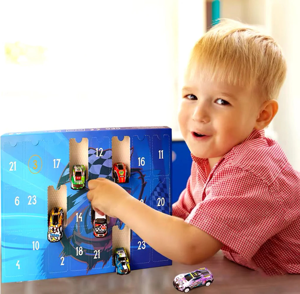 Spielzeugautos Adventskalender | 24 Überraschungen für Spielspaß in der Vorweihnachtszeit